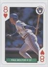 1991 U.S. Playing Cards All-Stars #8H - Paul Molitor