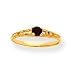Jewelry : 14k 3mm Garnet BirthStone Baby Ring