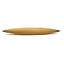 Wooden Rolling Pin with Stainless Steel Ends