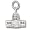 Rembrandt Charms Capitol Building Charm, Sterling Silver