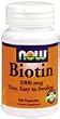 Biotin 1000 mcg by Now Foods - 100 Capsules
