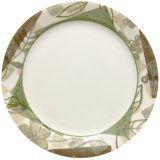 Corelle Impressions 9-Inch Luncheon Plate, Textured Leaves