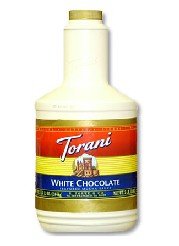 Torani White Chocolate Sauce 4lbs (1.89L)
