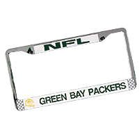 NFL Team Chrome License Plate Frame
