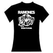 RAMONES - Road to Ruin - Black Women's / Girls T-shirt (Girlie / Babydoll)