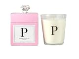 Archipelago Monograms Soy Candle P - Pomegranate & Currant