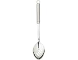 Kitchen Craft Professional Stainless Steel Long Oval Handled Slotted Spoon