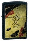 Zippo Matte Black, Love