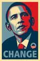 Barack Obama FAIREY (Change) RARE Campaign Poster 24 x 36