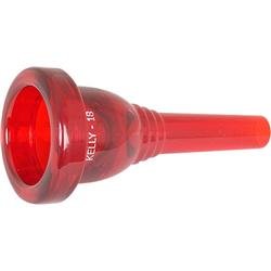 Kelly Mouthpieces 18 Tuba Mouthpiece (Crystal Red)