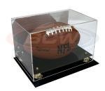BCW Deluxe Acrylic Football Display - With Mirror - Sports Memoriablia Display Case - Sportscards Collecting Supplies