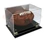 BCW Deluxe Acrylic Football Display - With Mirror - Sports Memoriablia Display Case - Sportscards Collecting Supplies