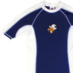 IQ - UV-Shirt Flower Ladies (blau) - 