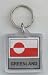 Greenland - Country Lucite Key Ring