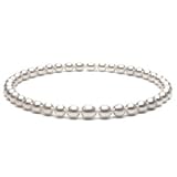 White South Sea Baroque Pearl Necklace, white
