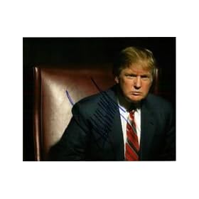 Signed Trump, Donald 8x10 Photo