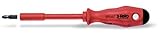 Felo 0715750785 1/4-Inch x 4-Inch Insulated Hex Bit Holder Screwdriver, 518 Series