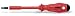 Felo 0715750785 1/4-Inch x 4-Inch Insulated Hex Bit Holder Screwdriver, 518 Series