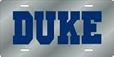 Duke Blue Devils Laser Cut License Plate