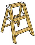 Step Ladder - 2' Wood