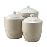 Pfaltzgraff Cappuccino 3-Piece Canister Set