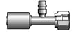Red Dot Straight Female O Ring Refrigerant Fitting with R 134a Charge Port 70R7006 *Pack of 5*