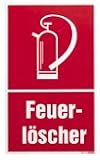 Einzelschilder Kunststoff Hinweis-, Warn- und Verbotsschilder Feuerlöscher