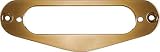 METAL SINGLE COIL PICKUP MOUNTING RING GOLD