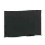 Quartet B4831 Quartet Matrix Bulletin Board, Woven Fabric, 48 x 31, Gray, Aluminum Frame