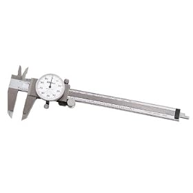 Mitutoyo 0-12 .100 White Face Mitutoyo Dial Caliper by Mitutoyo