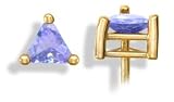 14KT Tanzanite Earrings - B0002CVNNY