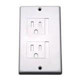 Standard Outlet Cover - White by KidCo