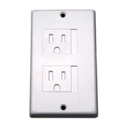 Click here to buy Standard Outlet Cover - White by KidCo.
