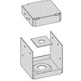 Usp Lumber Connectors PA66E-TZ High Capacity Steel Post Anchors 6″x6″ Zinc
