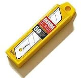 Tajima LCB-50-50 Snap-Blades 3/4 inch (18mm) wide 8-pt. blade, 50-blade contractor pack