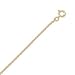 14K Gold Filled 1mm Rope Chain Necklace