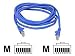 Belkin - Patch Cable - Rj-45 (m) - Rj-45 (m) - 6.6 Ft - Utp - ( Cat 5e ) - Blue