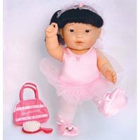 Berenguer Doll Asian Baby Steps Ballerina by 