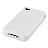 iPhone 4 4G 4GS Groovy Case White Triangles TPU Gel Case Cover From The Keep Talking Shop iPhone 4 / 4S Accessoriesby The Keep Talking Shop