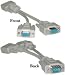 CableWholesale.com - Display splitter - HD-15 (M) - HD-15 (F) - 8 in