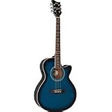 ESP LTD Xtone AC-5E - See Thru Blue Sunburst 6-String Acoustic-Electric Guitar