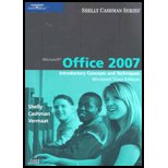 Microsoft Office 2007: Introductory Concepts and Techniques, Windows Vista Edition