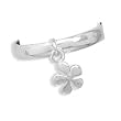 Toe Ring with Flower Charm