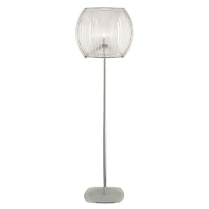 George Kovacs Clear Acrylic Halogen Dome Floor Lamp