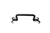 Vintage Style Black Rustic Iron 4.5" Pull Handmade (Pack of 4)