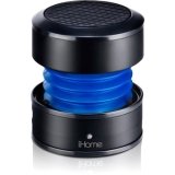 iHome iHM60 2.0 Speaker System - Blue. CRYSTALTUNES MINI SPKER -T.BLUE FOR LAPTOPS IPODS IPHONE ETC AVDOCK. USB - iPod Support