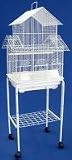 Brand New Bird Cage 18x14x53 w/ Stand - 5844WHT/S