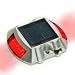 Solar Road Stud Driveway Pavement Marker Dock Deck Walkway Stair Red LED Lights : X 4 Pack