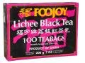 Foojoy Lichee Black Tea 100 Tea Bags