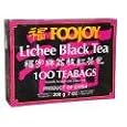 Foojoy Lichee Black Tea 100 Tea Bags